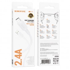 Cable BX111 Feliz - USB to Micro USB - 2,4A 1 metre 